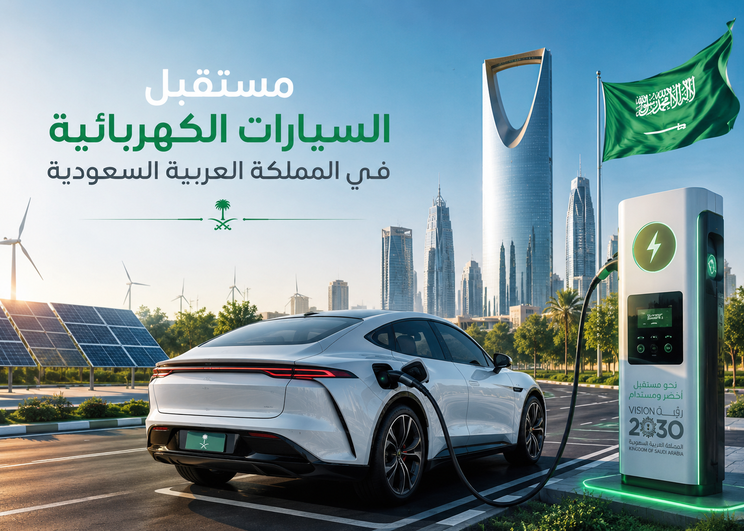 مستقبل السيارات الكهربائية في المملكة العربية السعودية